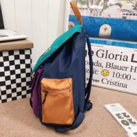 *Free Shipping*90s COLORBLOCK BACKPACK - Thumbnail 5