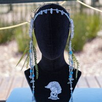 Silver Seafoam Headdress - Thumbnail 2