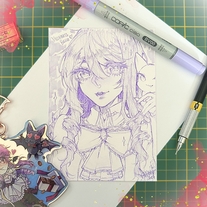 Villainess Belle Original Art 01