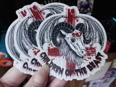 *NEW* 667: Children of the Beast Fiction Series Sticker