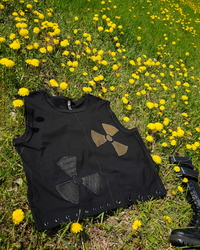 Biodaisies Oversize Muscle Tee - Unisex - Thumbnail 3