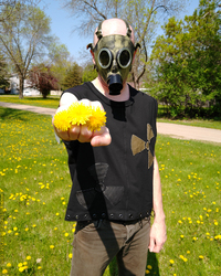 Biodaisies Oversize Muscle Tee - Unisex - Thumbnail 4