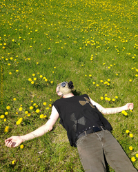 Biodaisies Oversize Muscle Tee - Unisex - Thumbnail 5