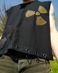 Biodaisies Oversize Muscle Tee - Unisex - Thumbnail 2