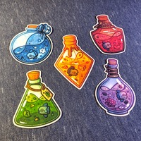 Mola Potion Stickers - Thumbnail 1