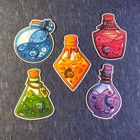 Mola Potion Stickers - Thumbnail 2