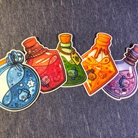 Mola Potion Stickers - Thumbnail 3