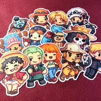 One Piece Chibi Stickers  - Thumbnail 1
