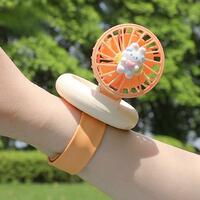 Watch small fan mini usb portable cute portable fan - Thumbnail 2