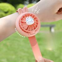 Watch small fan mini usb portable cute portable fan - Thumbnail 6