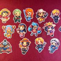 One Piece Chibi Stickers  - Thumbnail 4