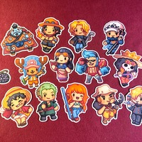 One Piece Chibi Stickers  - Thumbnail 3