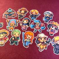 One Piece Chibi Stickers  - Thumbnail 2