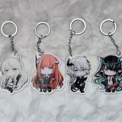 Arknights - 2.5" clear acrylic keychains