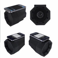 Phone Volume Amplifier Sound Booster - No Bluetooth or Cables, Set Smartphone on Speaker to Amplify Audio, Universally Compatible Speakers (Black) - Thumbnail 3