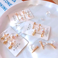 BUBBLE HAIR CLIPS ( 6 pc ) - Thumbnail 1