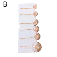 BUBBLE HAIR CLIPS ( 6 pc ) - Thumbnail 7