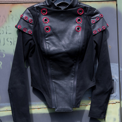 Ooak collateral damage jacket - red - Thumbnail 3