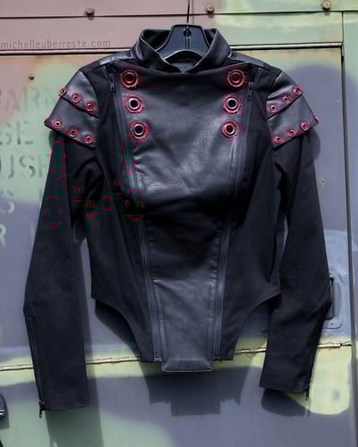 OOAK Collateral Damage Jacket - Red