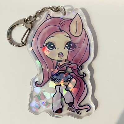 【SALE!!】MLP - Fluttershy Humanoid Keychain