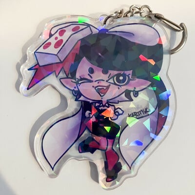 Splatoon - callie keychain remake  - Thumbnail 1
