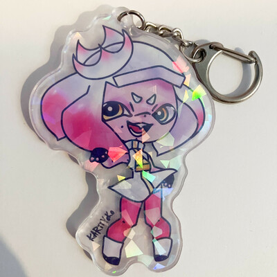 Splatoon - Pearl Keychain 