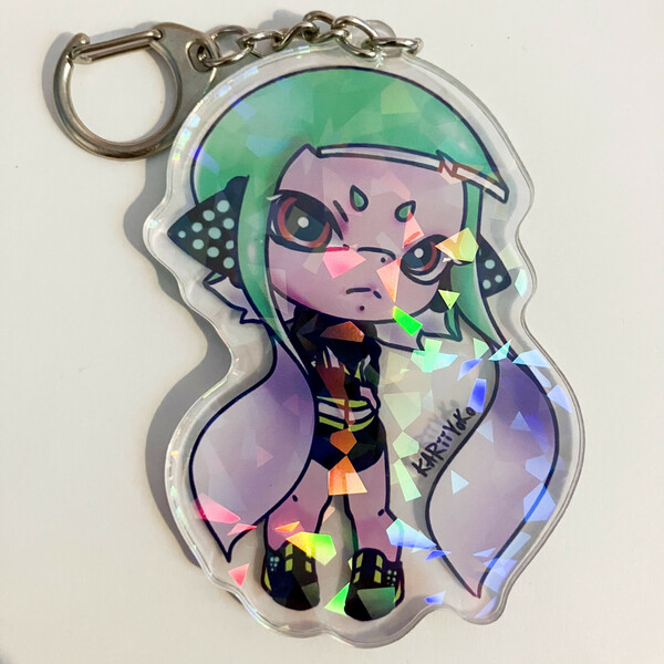 Splatoon - Agent 3 Keychian 