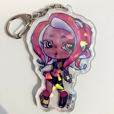 Splatoon - Agent 8 Keychain 