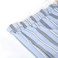 RETRO STRIPED WIDE LEG PANTS - Thumbnail 6