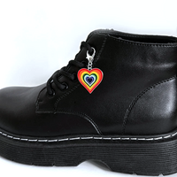 RAINBOW HEART SHOES BUCKLES ( 2pcs ) - Thumbnail 4