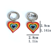 RAINBOW HEART SHOES BUCKLES ( 2pcs ) - Thumbnail 5
