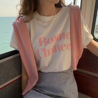 Bonne Chance Print Tee - Thumbnail 2