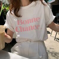 Bonne Chance Print Tee - Thumbnail 6