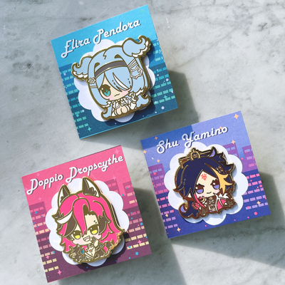 Nijien enamel pins