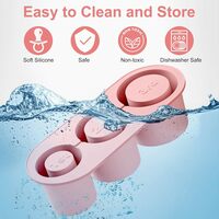 Ice Cube Tray for Stanley Cup, Silicone Ice Cube Maker With Lid for 30-40oz Tumbler, for Chilling Whiskey, Cocktails, Drinks, Coffee - Thumbnail 4