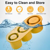 Ice Cube Tray for Stanley Cup, Silicone Ice Cube Maker With Lid for 30-40oz Tumbler, for Chilling Whiskey, Cocktails, Drinks,  - Thumbnail 10