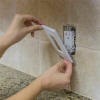 4 Pcaks Wall Outlet Plate LED Guide Night Light, Illuminated Plug Cover With Sensor Inductive guide night light Easy Snap On No Wire Or Battery - Thumbnail 5