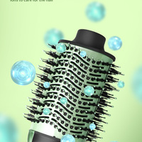 One Step Hot Air Hair Dryer Brush Salon Negative Electric Blow Dryer Rotating Curler Ion Hair Straightener Brush for Fast Drying Straightening Curl - Thumbnail 5