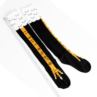 Chicken Feet Socks Day Creative Over-knee Socks Ostrich Pattern Gym Funny Male Calf Thin Stockings - Thumbnail 13