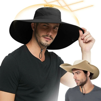 Breathable Hat for Men Women UV Sun Protection Wide Visor Hat - Thumbnail 2