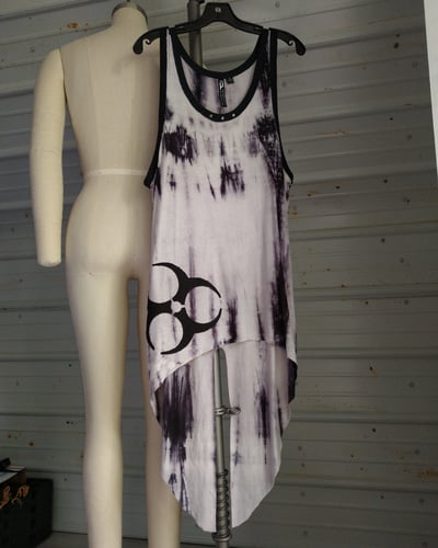 Ooak unisex biohazard tail tank