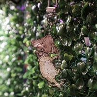 Mushroom Cat Keychain - Thumbnail 1