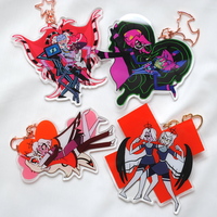 Hazbin Hotel Double-Sided Acrylic Keychain - Thumbnail 1