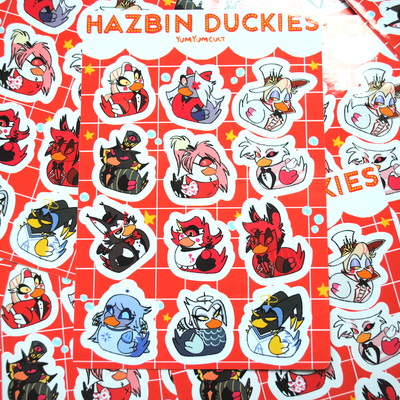 Hazbin hotel duckies