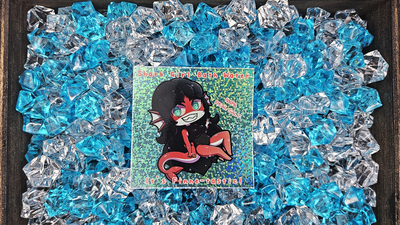 Shark Girl Bath Water Sticker