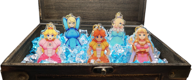 Smash Girl Charms (Double-Sided)
