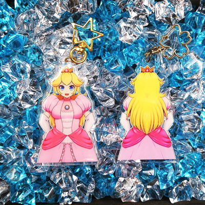 Smash girl charms (double-sided)