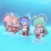 BIMBO AND THE BABY - Acrylic Standees - Thumbnail 1