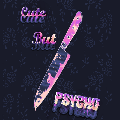 Sticker book! (cute but psycho)