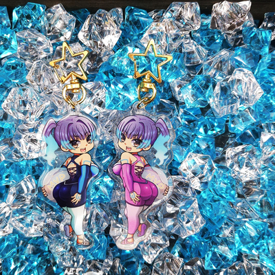 Xenoblade charms (double-sided)